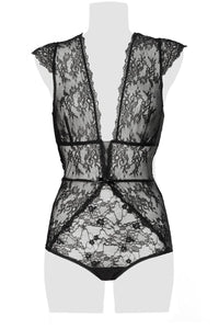 black lace Body 15302 - XL-4