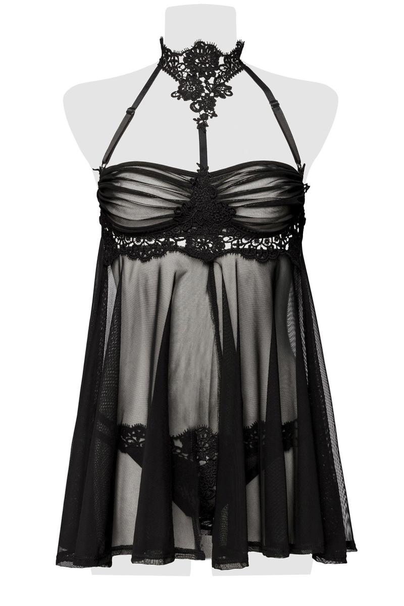 black Chemise 20026 - 2XL/3XL-3