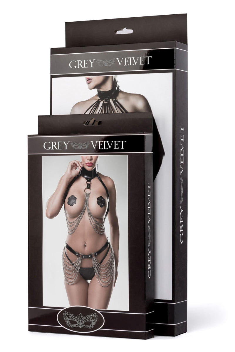 3-piece erotic set Set 20060 - 2XL-8