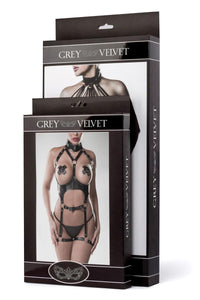 4-piece erotic set Set 20203 - 2XL/3XL-6