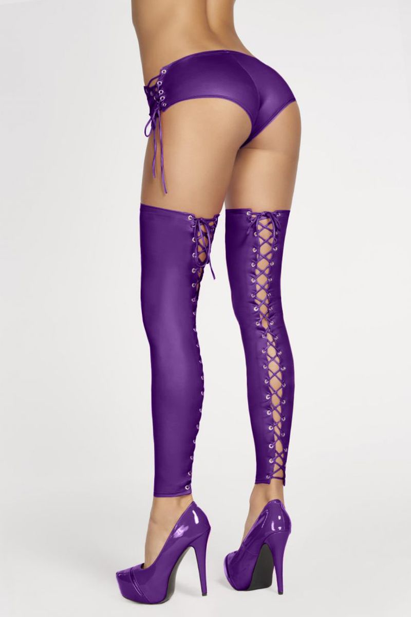 purple Stockings Casma - 2XL/3XL-0