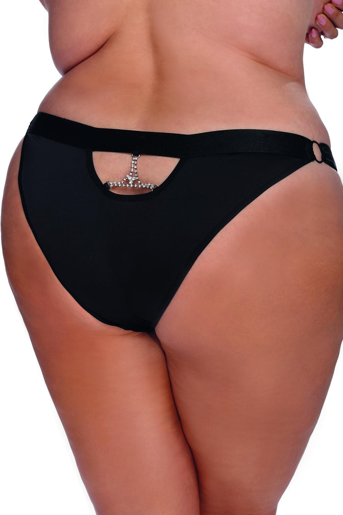 black Knickers with lace AA053643 - 5XL/6XL-1