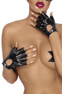 short PVC gloves F264 - OS-1