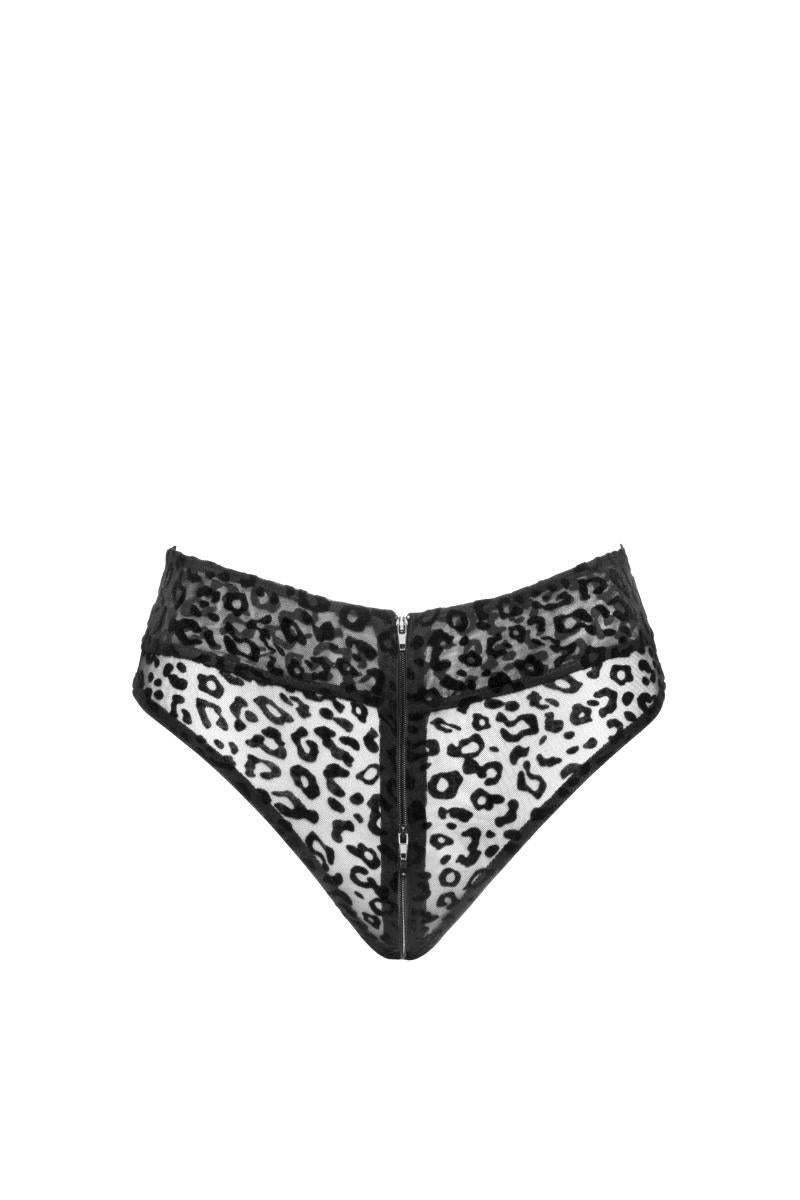 F290 Panties of leopard flock - 3XL-2