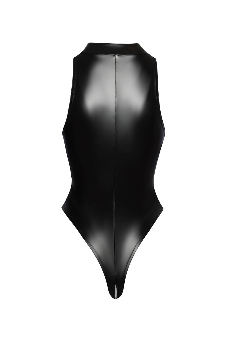 F294 Powerwetlook bodysuit - 3XL-5