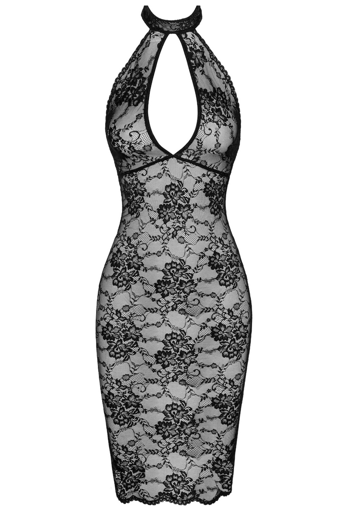 F338 Nocturne lace midi dress - 3XL-0