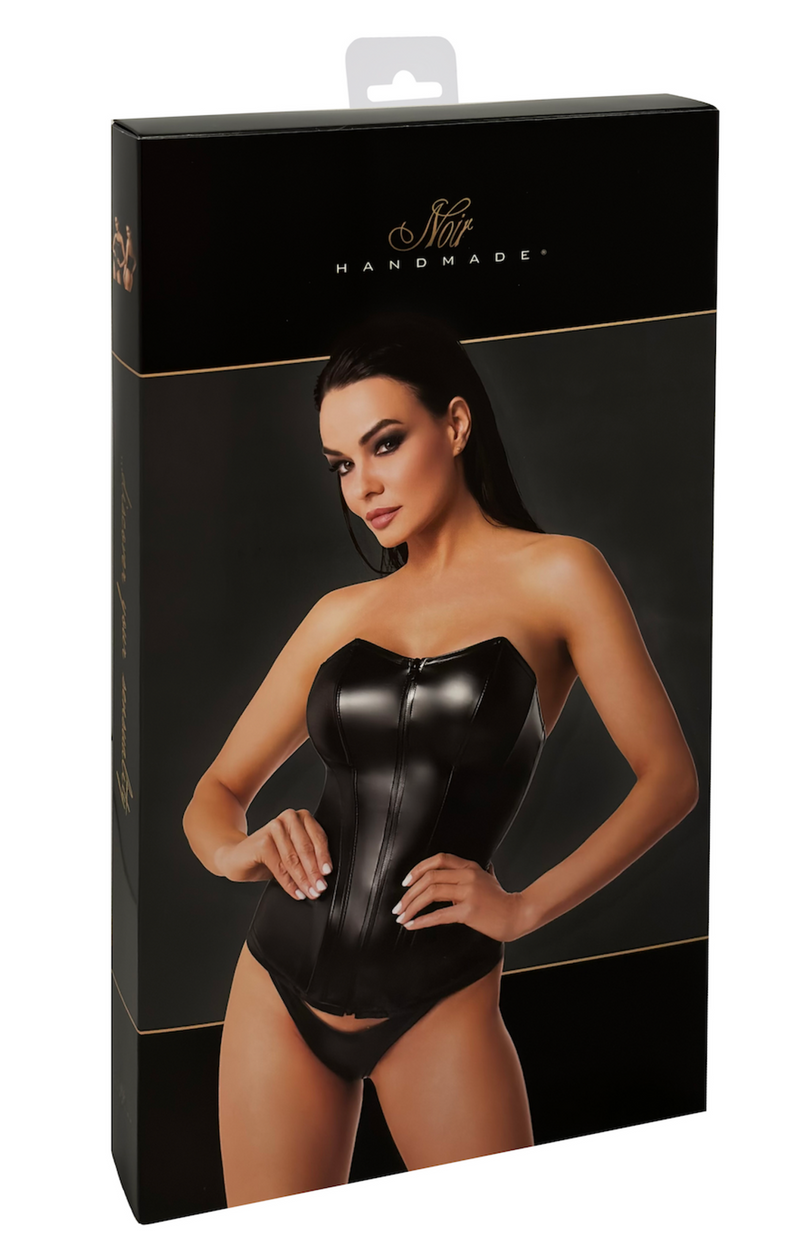 F334 Mysteria powerwetlook corset - 6XL-7