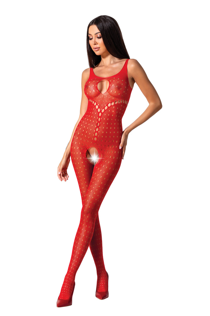 red ouvert Bodystocking BS078 - S/L-0