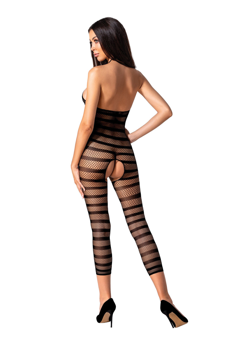 black ouvert Bodystocking BS081 - S/L-1