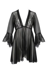 black Peignoir PA596618 - 2XL/3XL-4