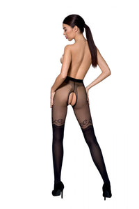 open tights TI OPEN 012 black - 5-1